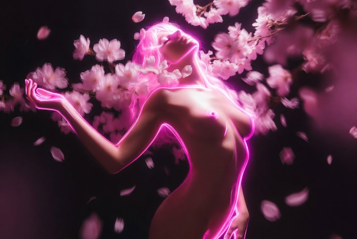 Clearly adult anime-style AI characters and fantasy artwork